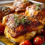 Crispy Juicy Baked Chicken