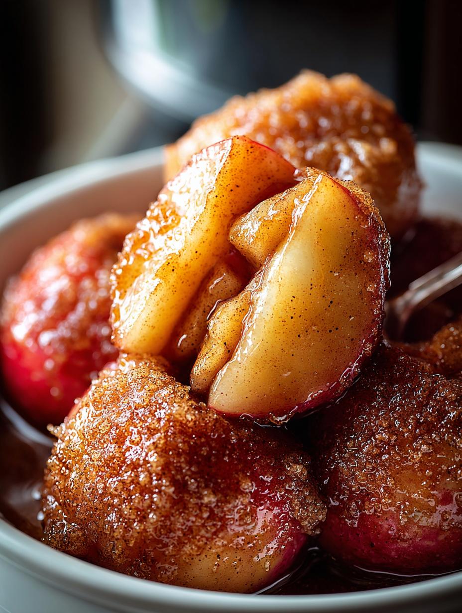 Crockpot Cinnamon Sugar Apples