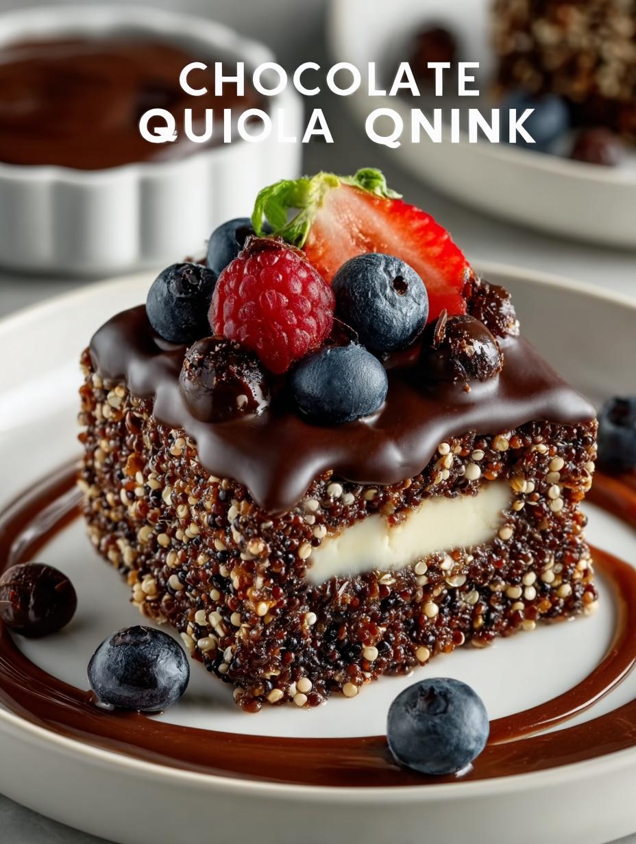Dark Chocolate Quinoa Crunch