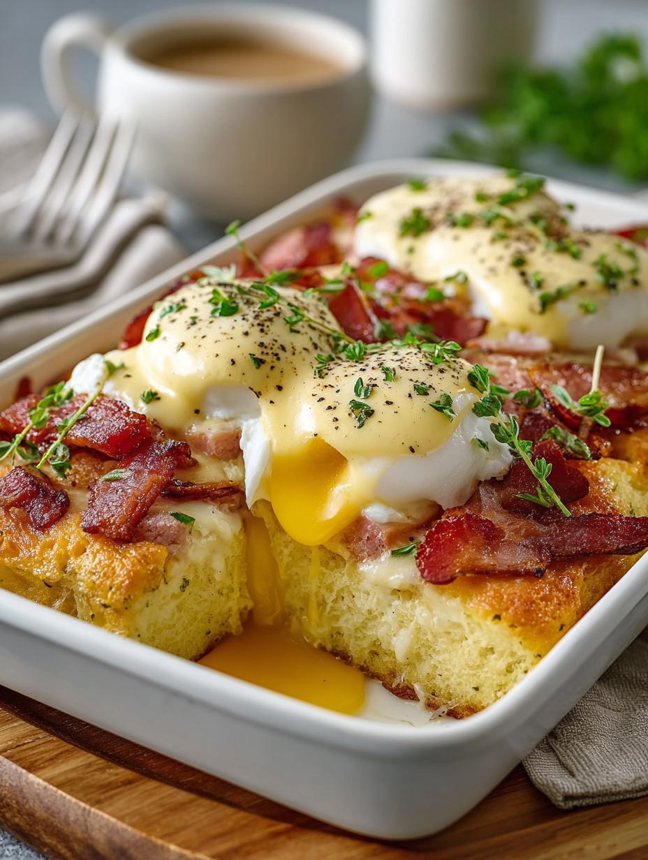 Eggs Benedict Casserole: 8 Reasons to Love This Dish - Eggs Benedict Casserole - additional detail