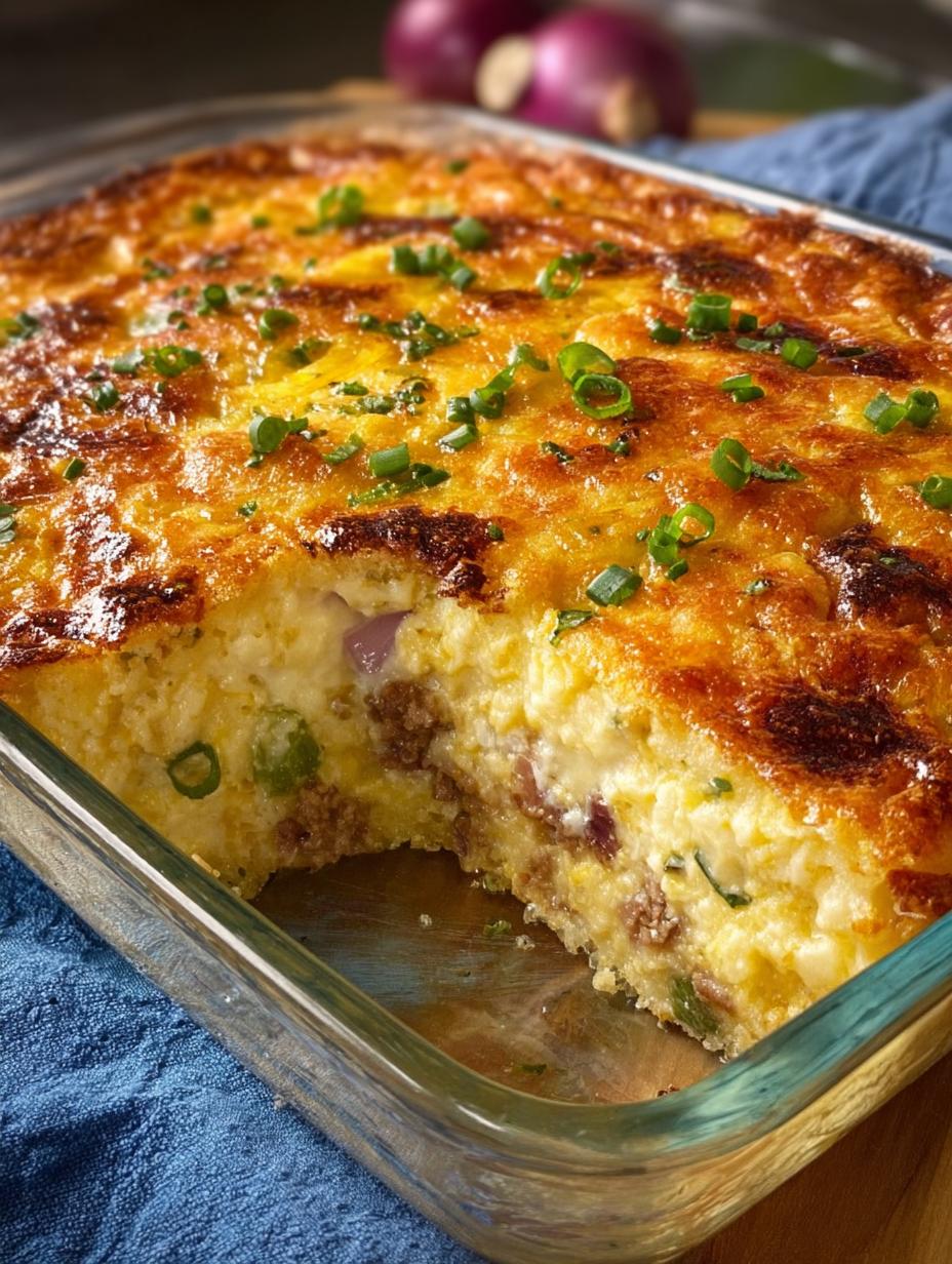 Farmers Casserole: 5 Layers of Comforting Goodness - Farmers Casserole - additional detail