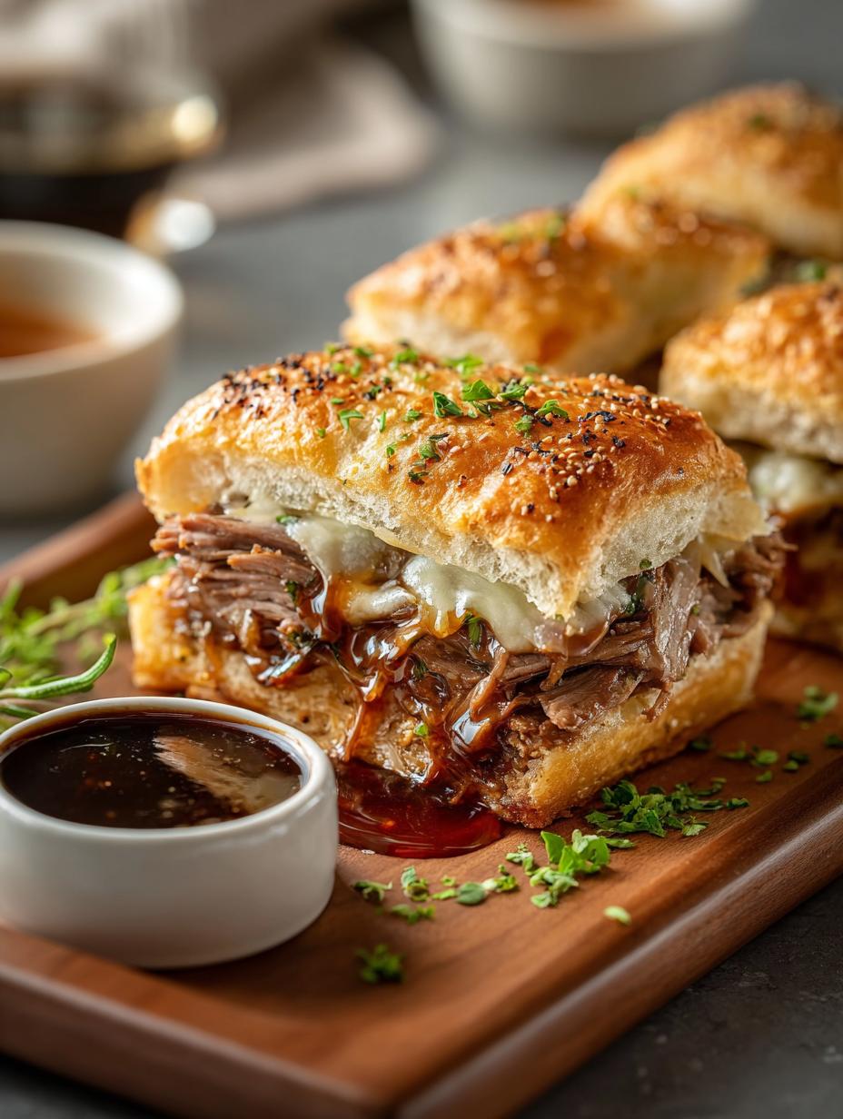 French Dip Squares