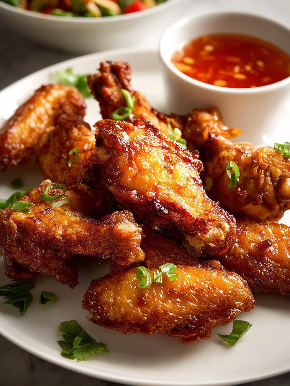 Fried Chicken Wings Chinese