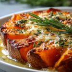 Garlic Butter Sweet Potato