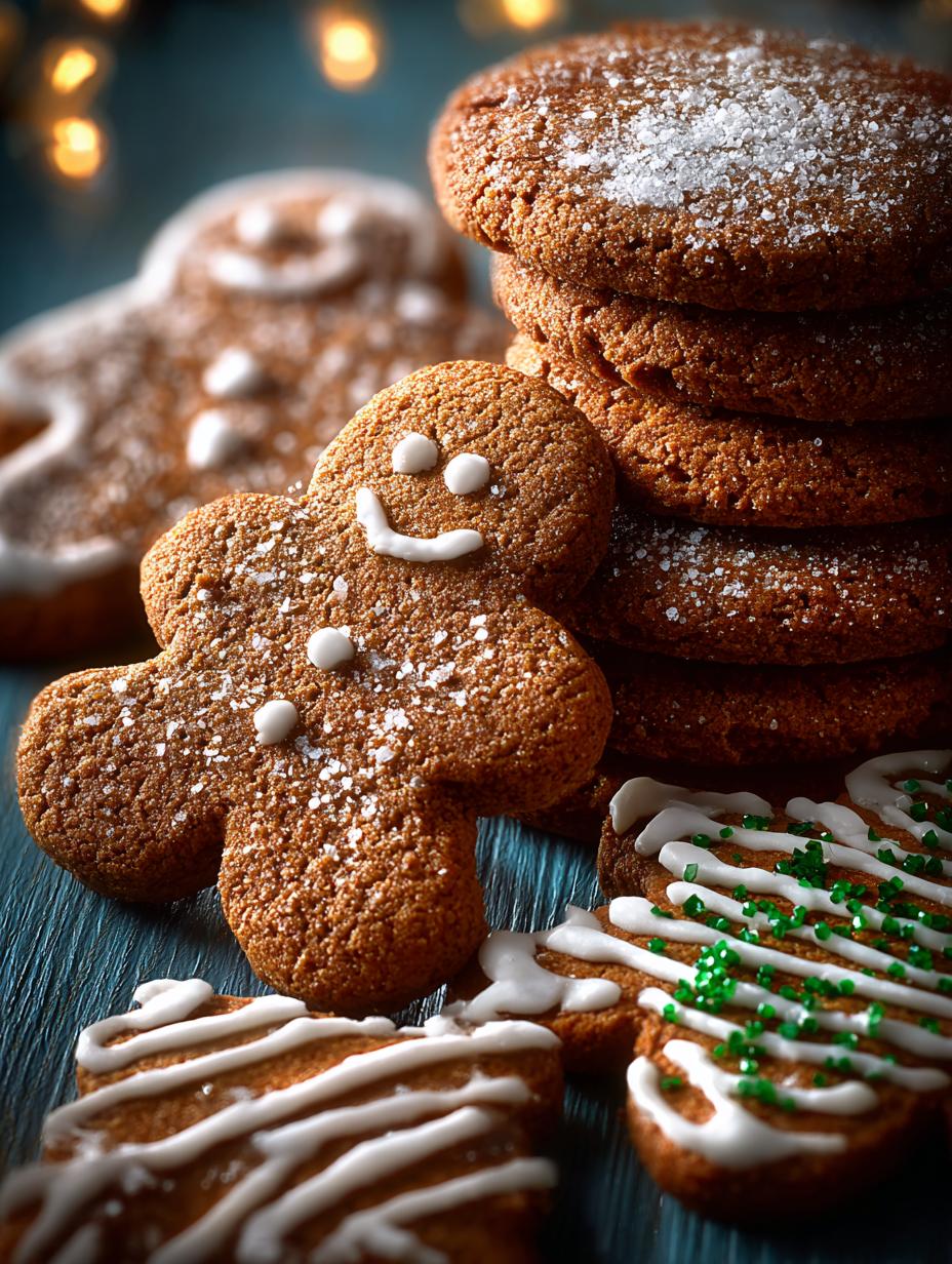 Delicious Gingerbread Cookies for a Festive Holiday - Gingerbread Cookies - main visual representation