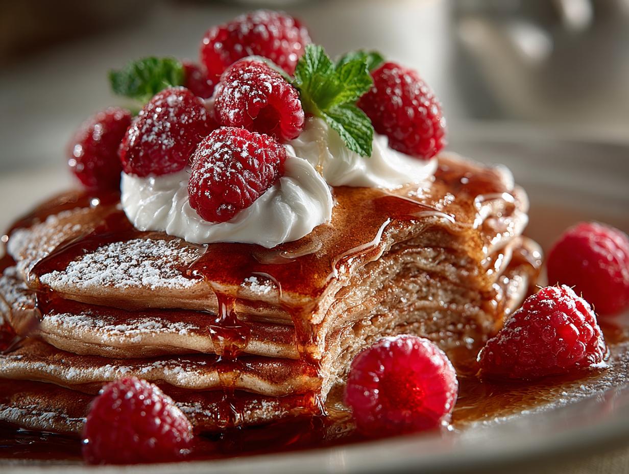 Fluffy Gingerbread Pancakes: A Holiday Delight - Gingerbread Pancakes - additional detail