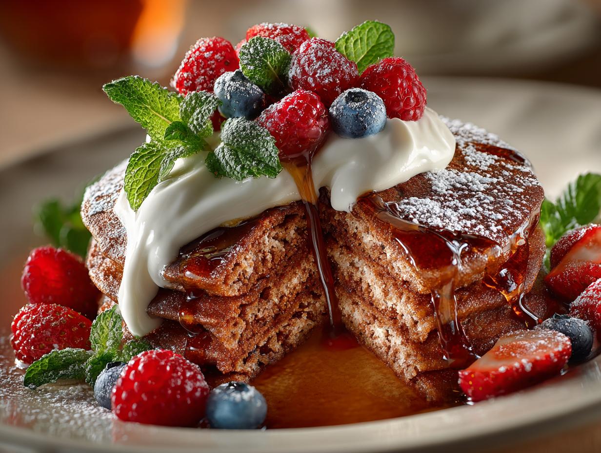 Gingerbread Pancakes