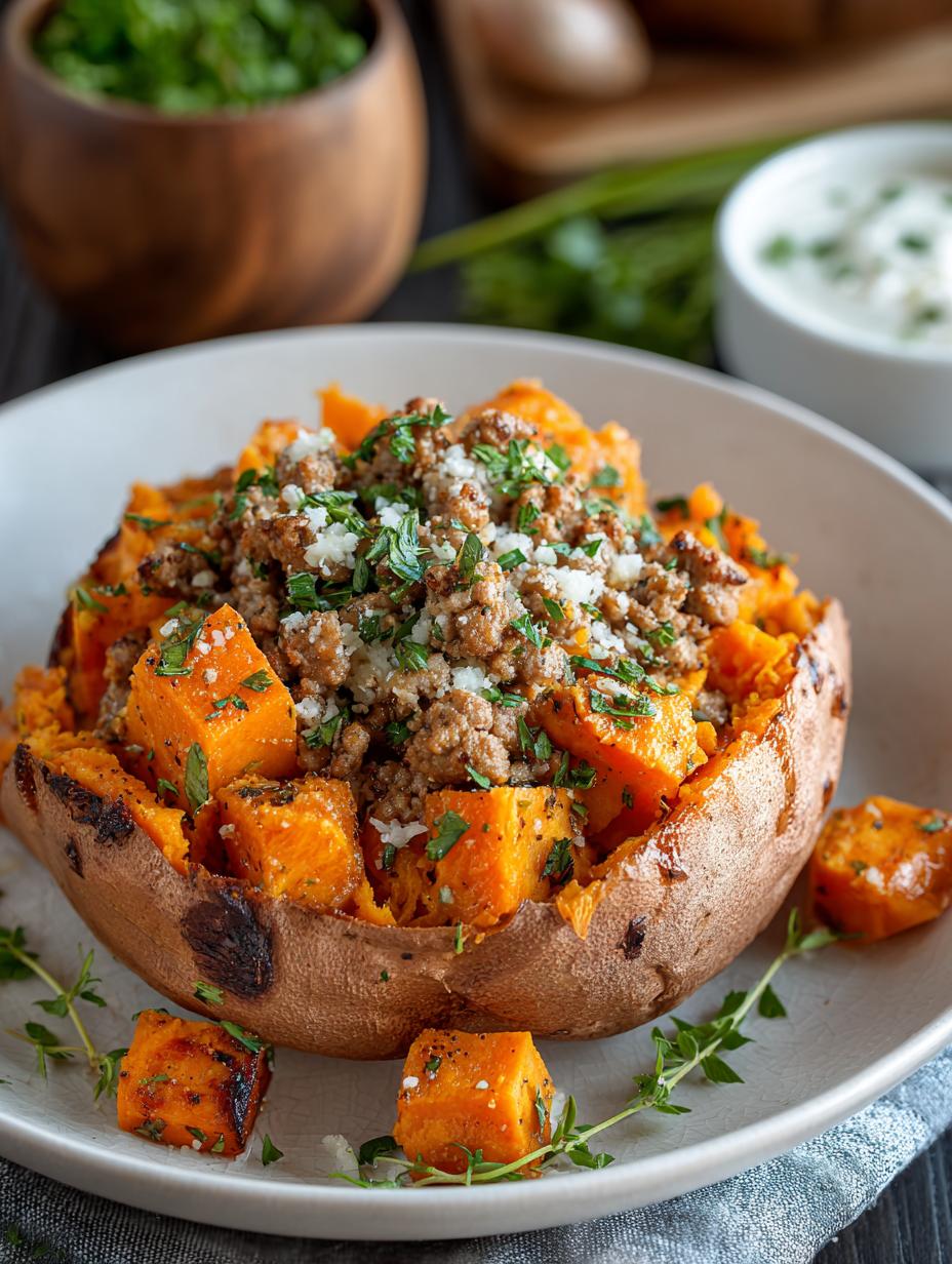 Ground Turkey Sweet Potato Skillet Delight for Dinner - Ground Turkey Sweet Potato - main visual representation