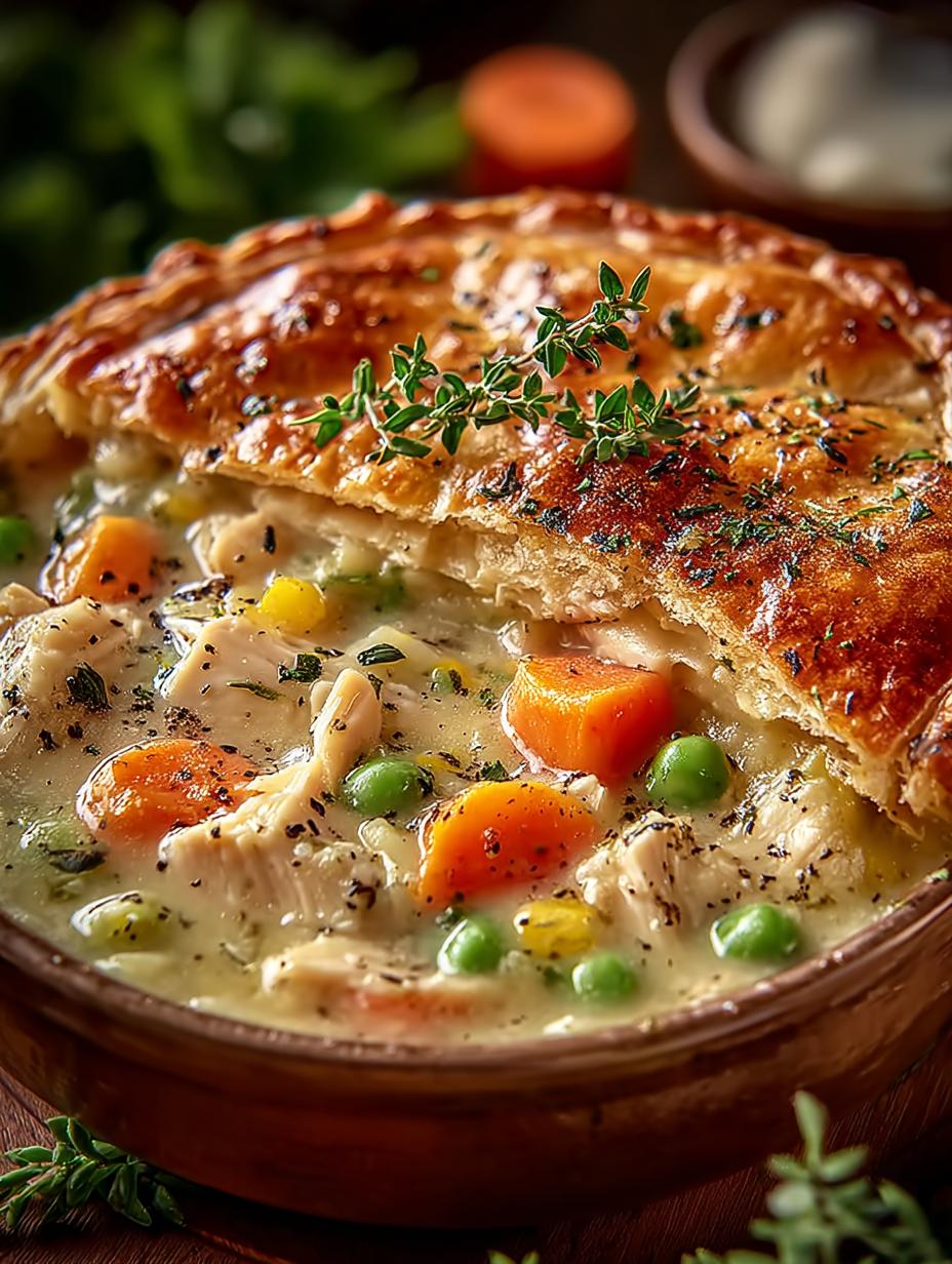 Healthy Chicken Pot Pie