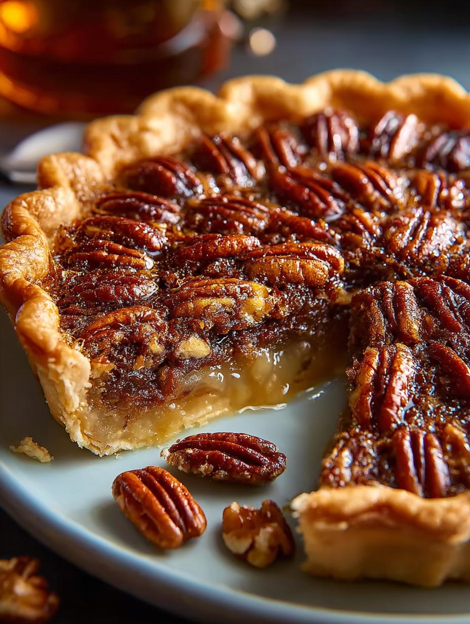 Ingredient Pecan Pie Flaky