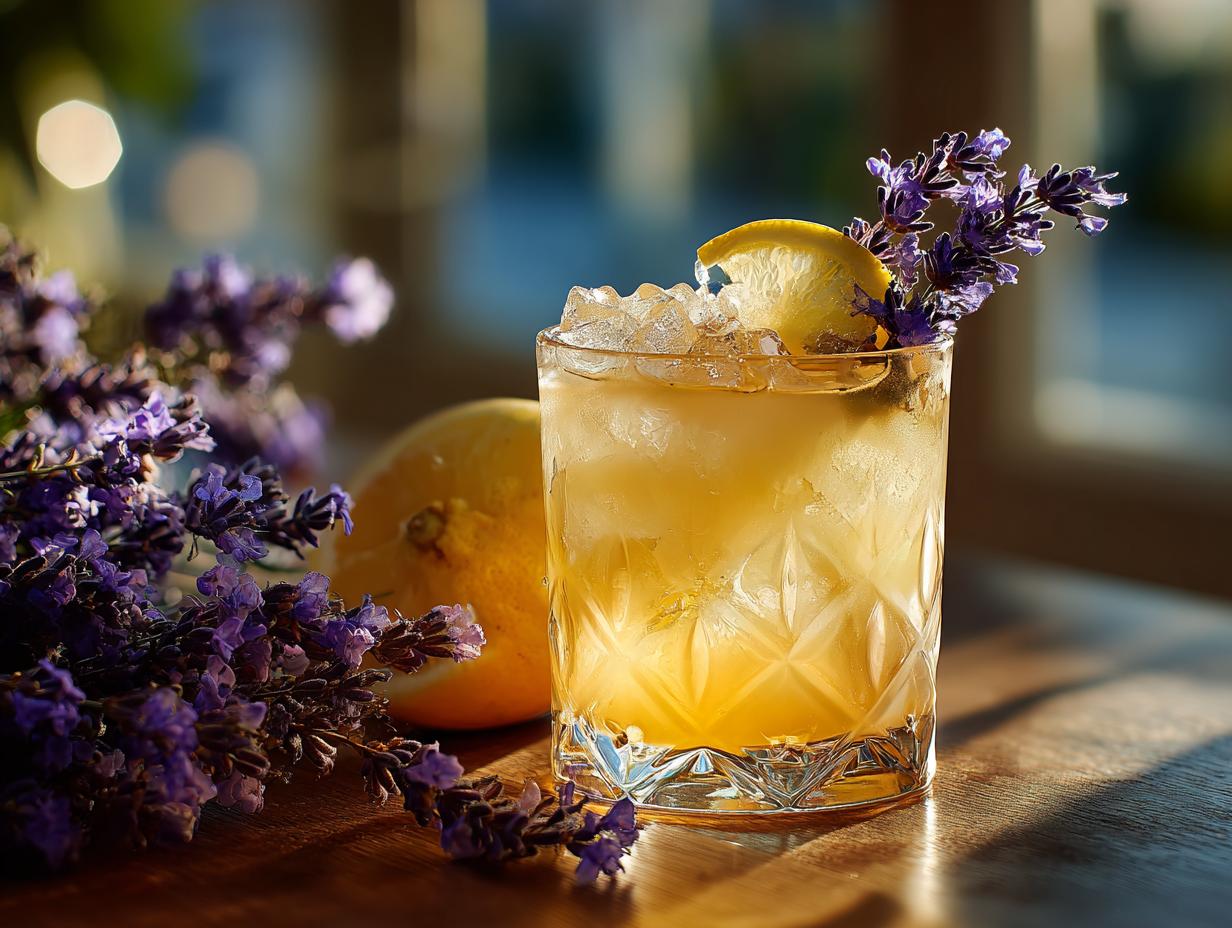 Lemon Lavender Mocktail: 5-Minute Refreshing Drink - Lemon Lavender Mocktail - additional detail