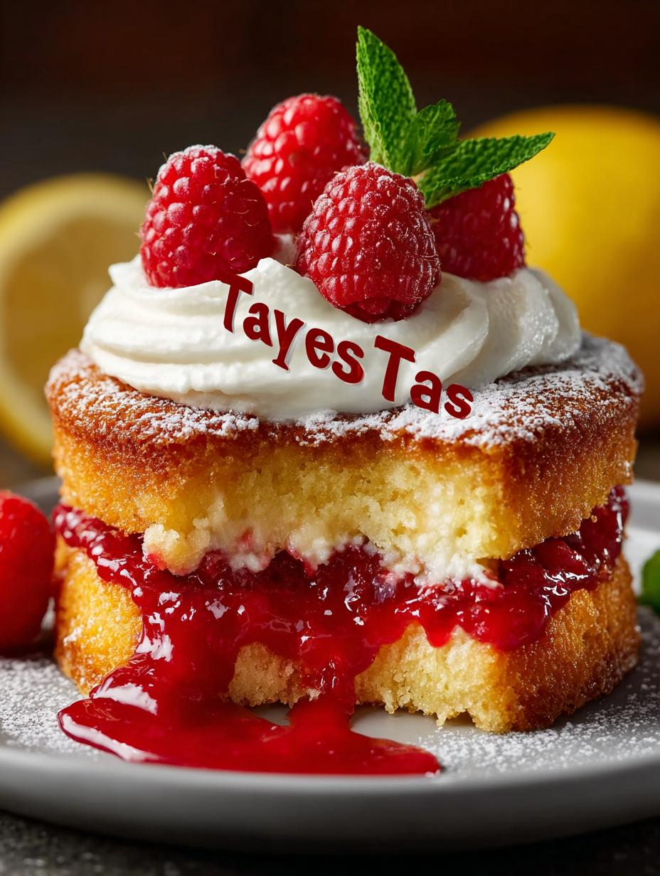 Lemon Raspberry Cake