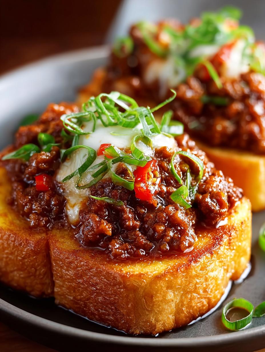 Manwich Texas Toast Sloppy: A Comforting Delight - Manwich Texas Toast Sloppy - additional detail