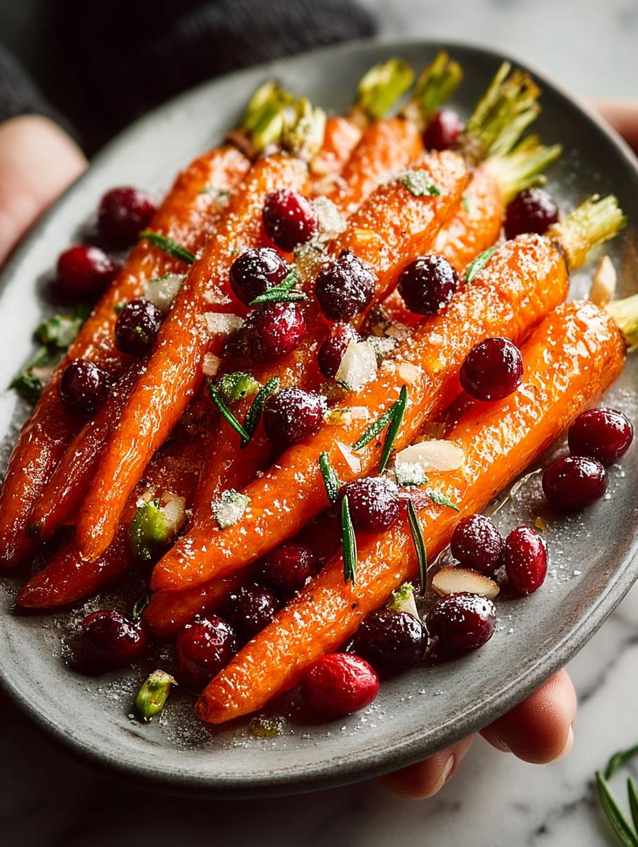Maple Roasted Carrots with
