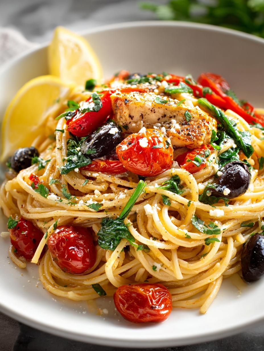 Mediterranean Pasta: 7 Delicious One-Pot Recipes 5 Mediterranean Pasta: 7 Delicious One-Pot Recipes - Mediterranean Pasta - main visual representation