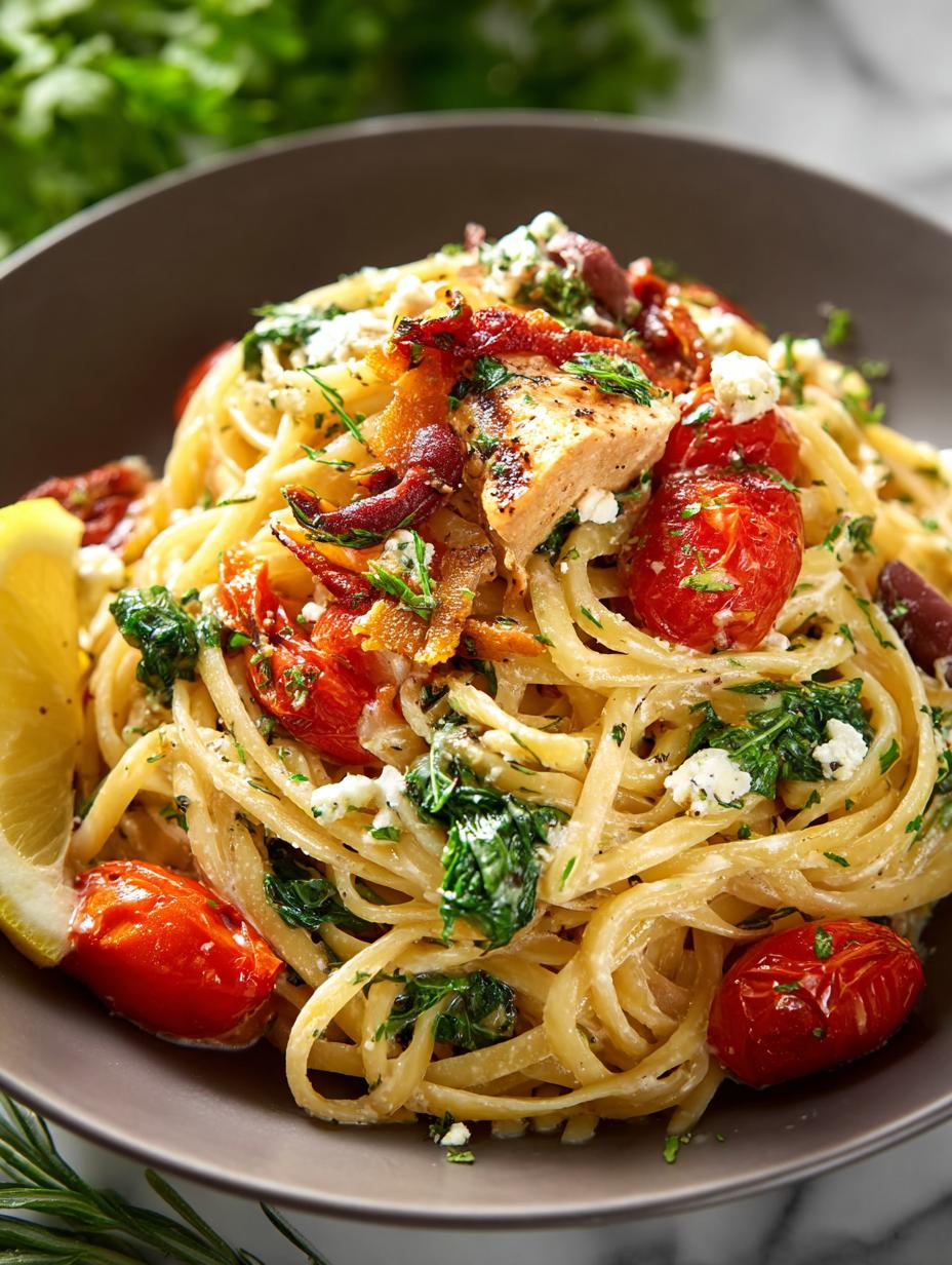 Mediterranean Pasta: 7 Delicious One-Pot Recipes 6 Mediterranean Pasta: 7 Delicious One-Pot Recipes - Mediterranean Pasta - additional detail