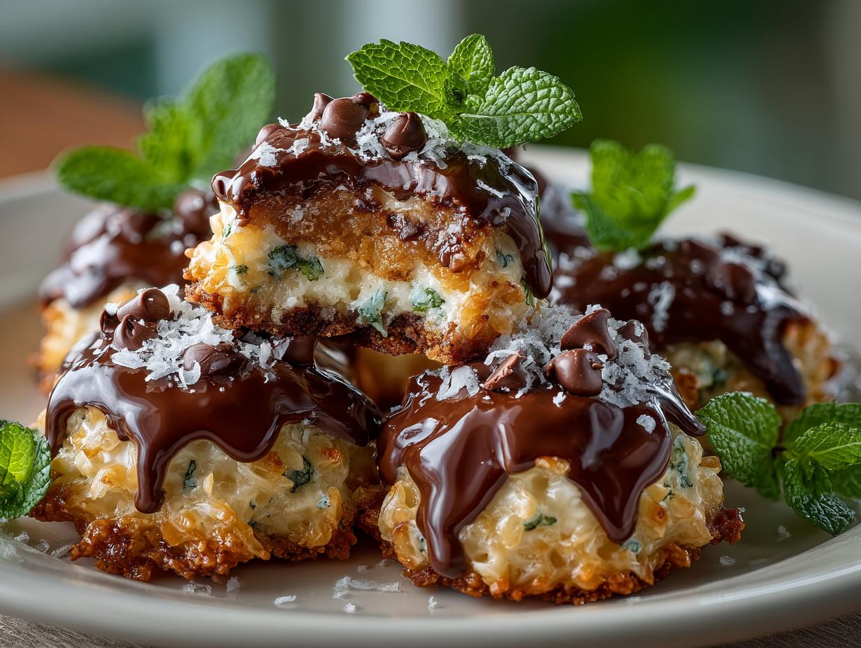 Mint Chocolate Chip Clusters