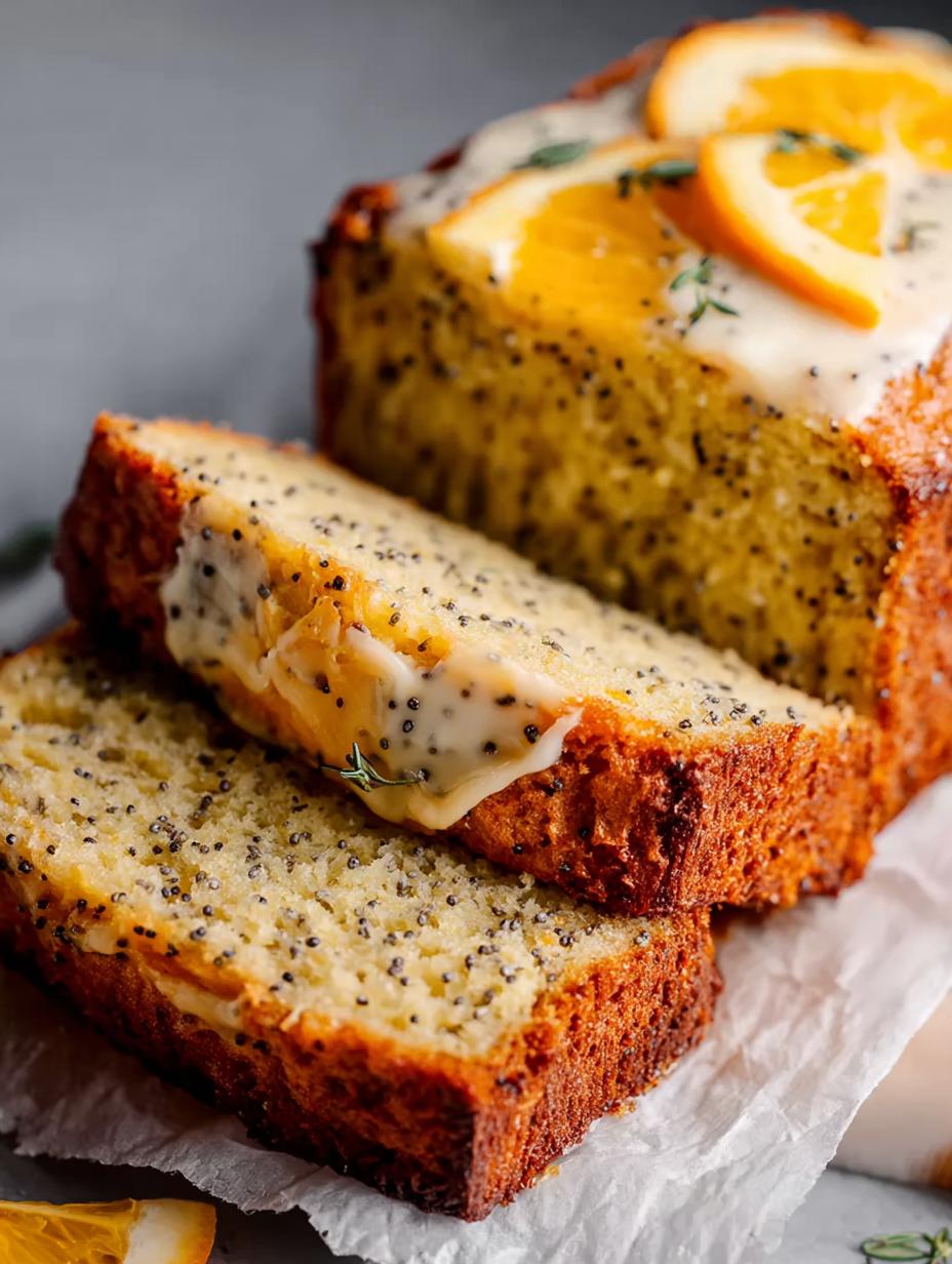 Orange Poppy Seed Bread