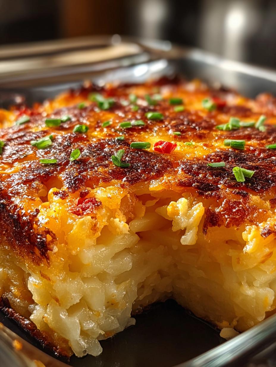 Pimento Cheese Hash Brown Casserole: 8 Comforting Servings - Pimento Cheese Hash Brown - additional detail
