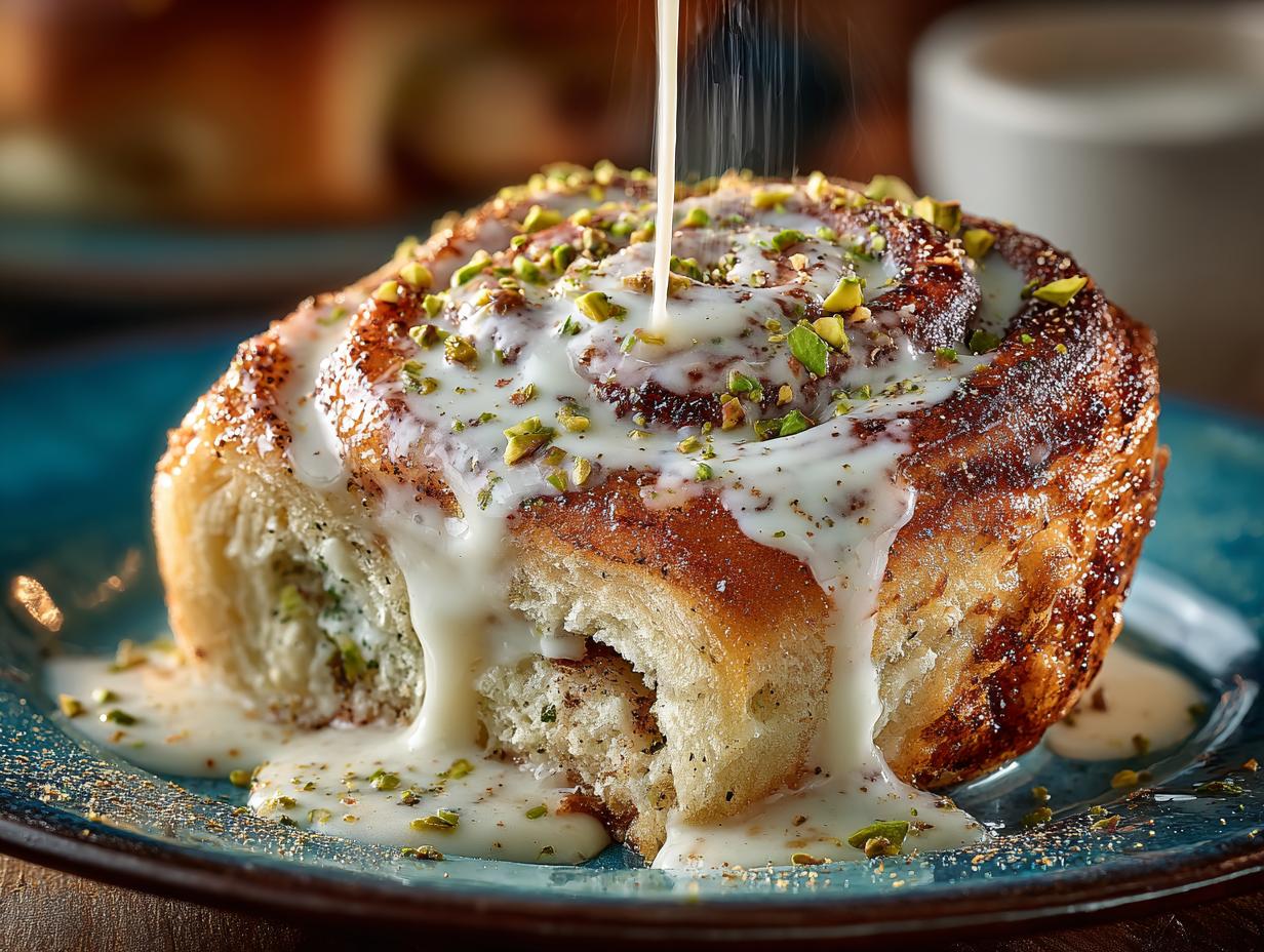 Pistachio Cream Cinnamon Rolls: 6 Irresistible Ways to Indulge - Pistachio Cream Cinnamon Rolls - additional detail