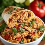 Pot Chicken Rice Burrito