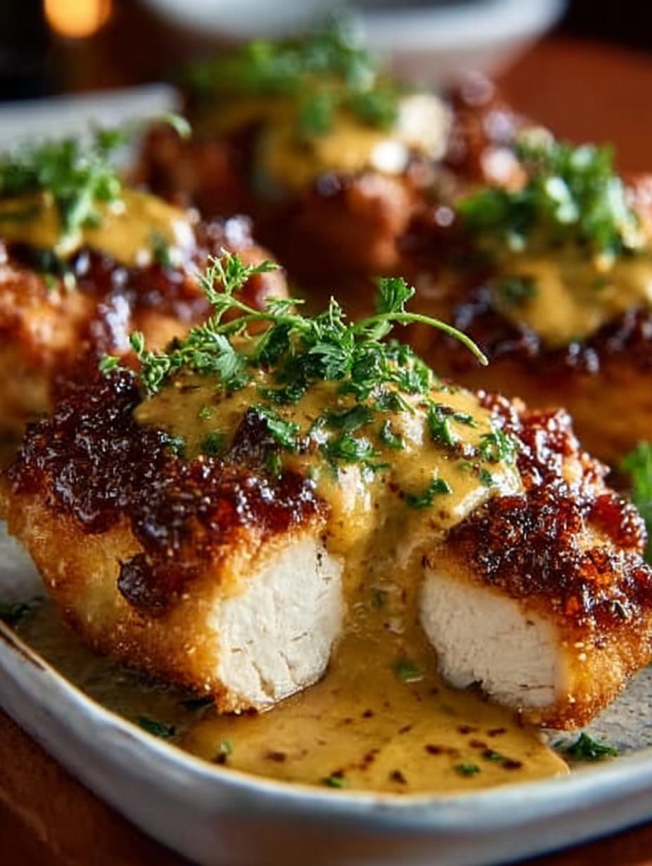 Pretzel Chicken with Mustard: 5 Irresistible Recipes - Pretzel Chicken with Mustard - main visual representation