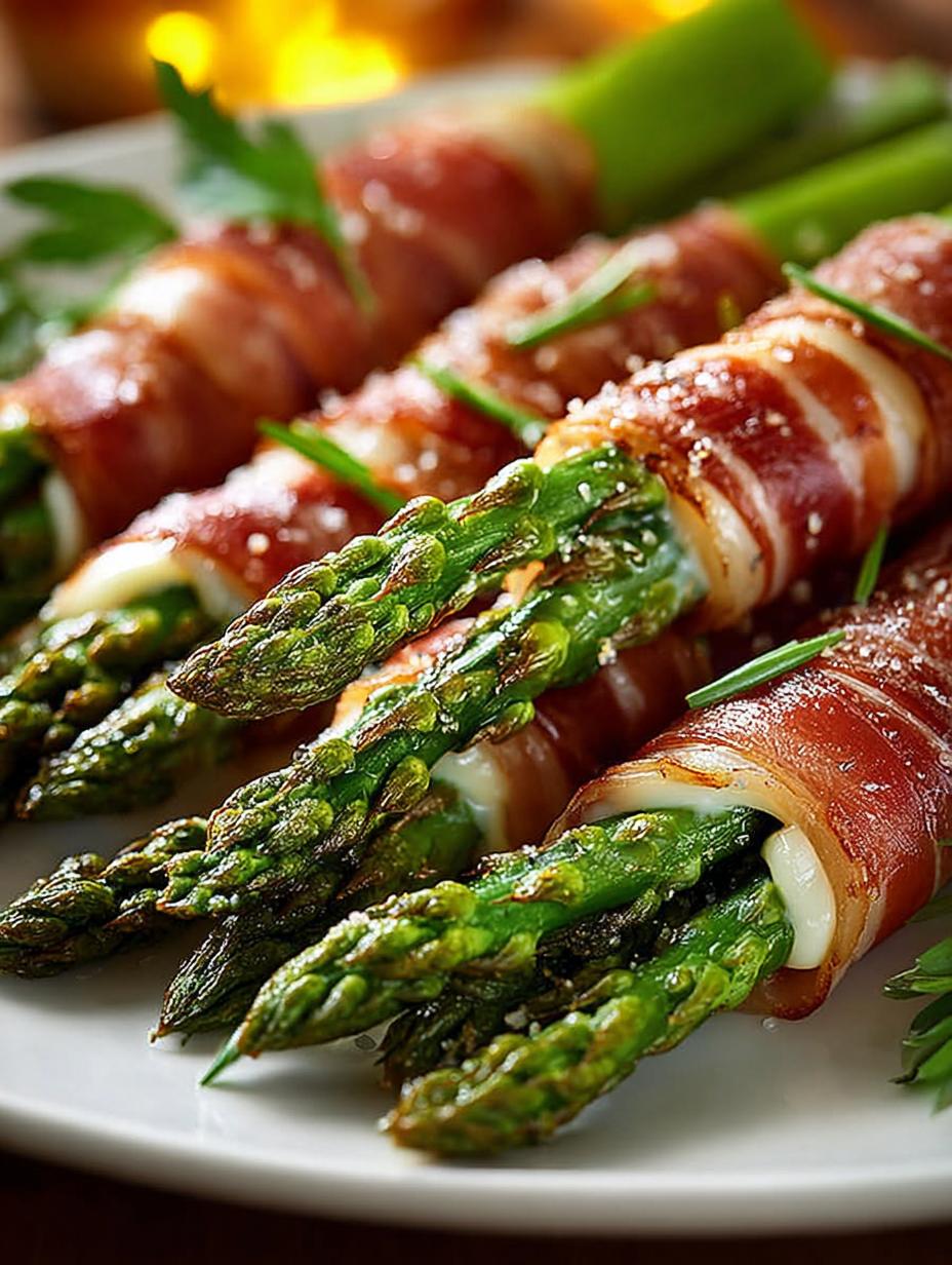 Prosciutto Wrapped Asparagus