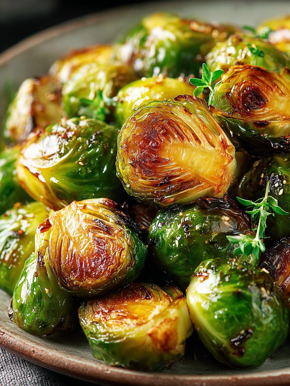 Roasted Brussels Sprouts with