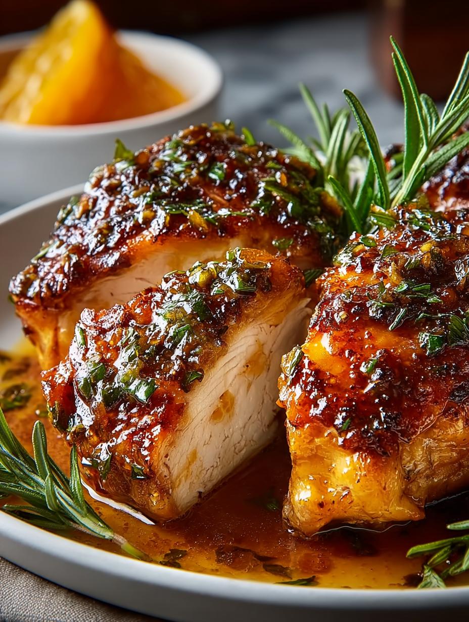 Roasted Orange Chicken Sweet