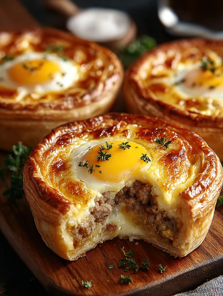 Sausage Egg Pies: 12 Savory Breakfast Delights for You - Sausage Egg Pies - main visual representation