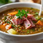 Scottish Ham Lentil Soup