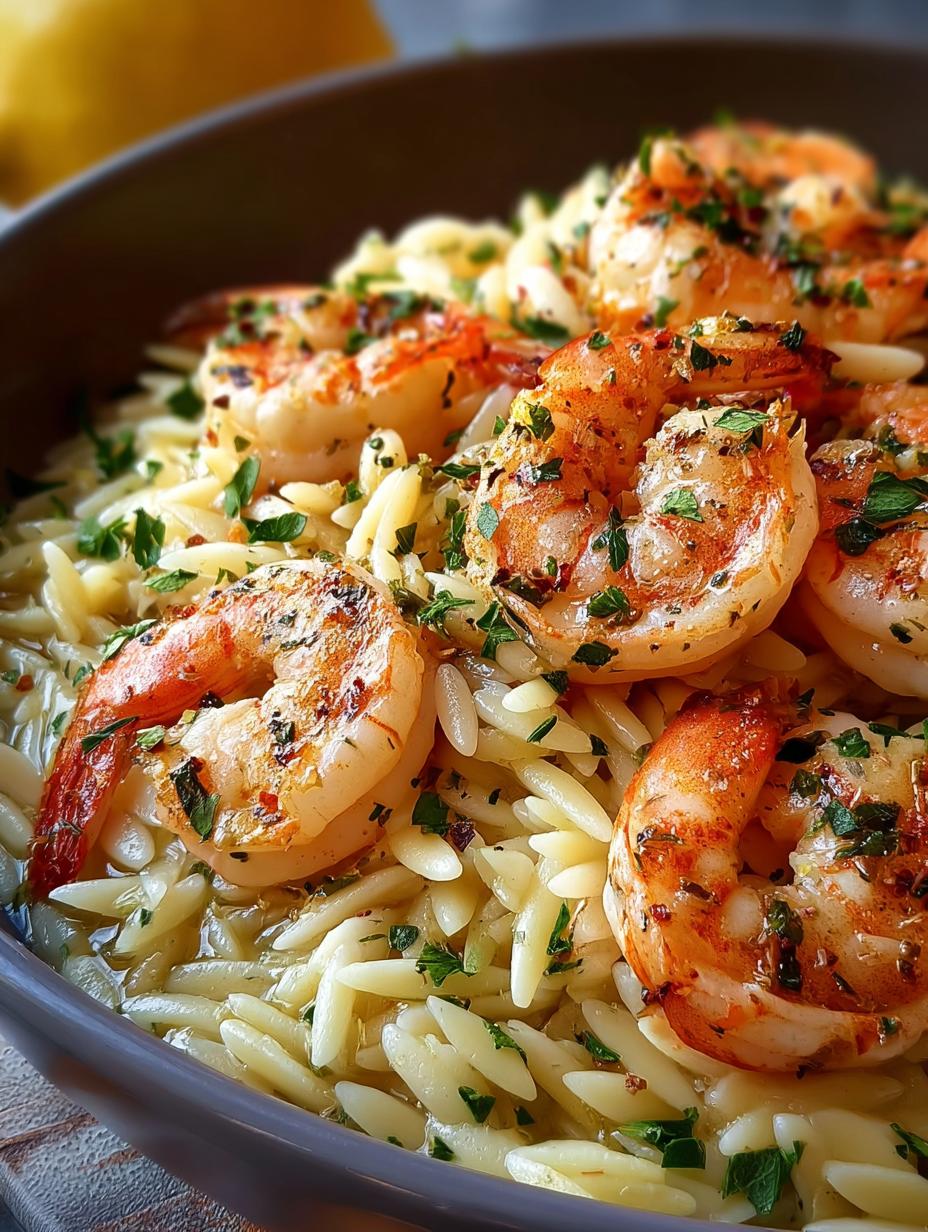 Shrimp Orzo Lemon Garlic: 5 Steps to Deliciousness - Shrimp Orzo Lemon Garlic - additional detail