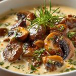Slow Cooker Creamy Mushroom