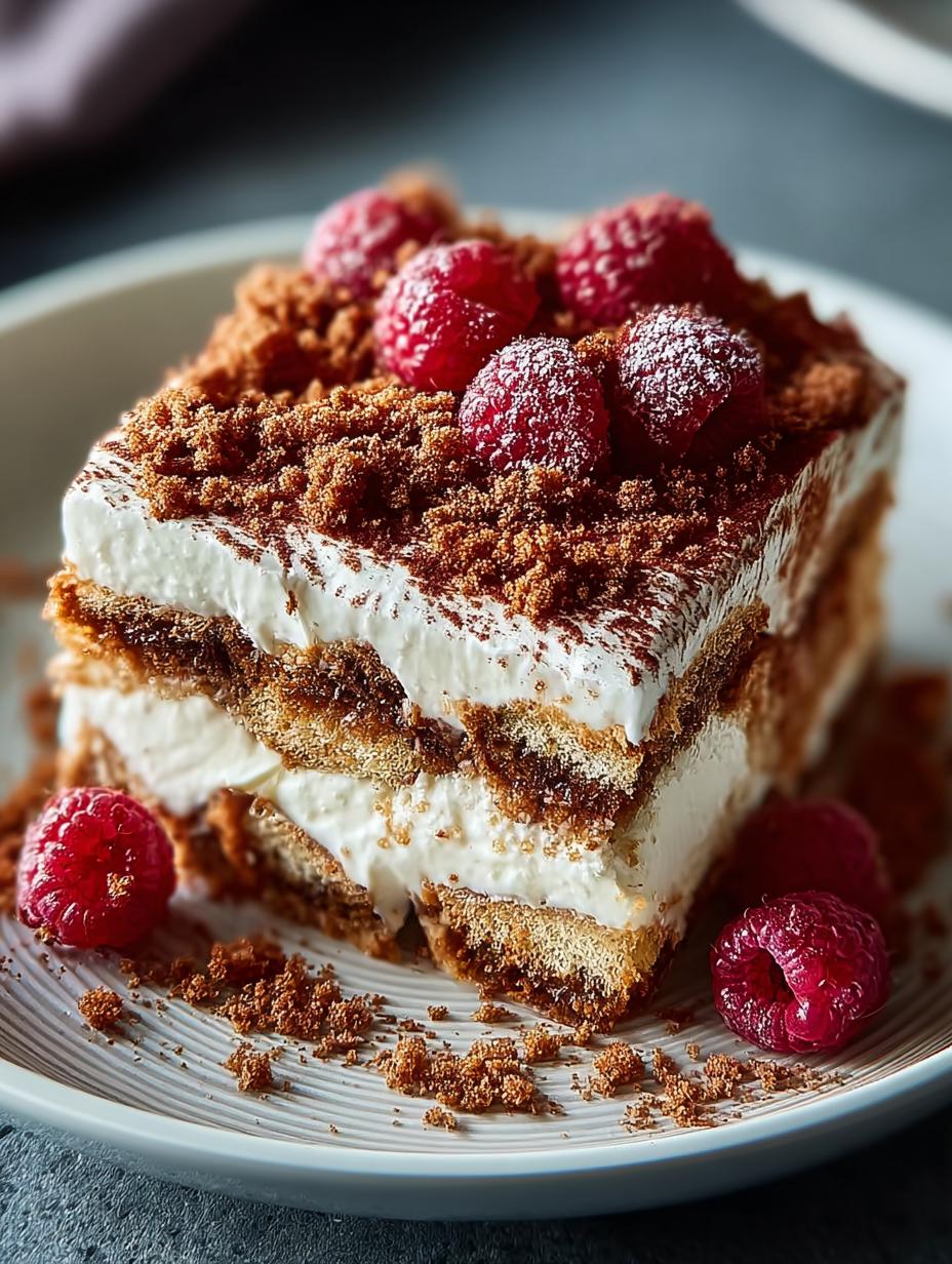 Delicious Spekulatius Himbeer Tiramisu Soo Recipe - Spekulatius Himbeer Tiramisu Soo - main visual representation