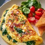 Spinach Omelette
