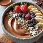 Thick Chocolate Smoothie Bowl