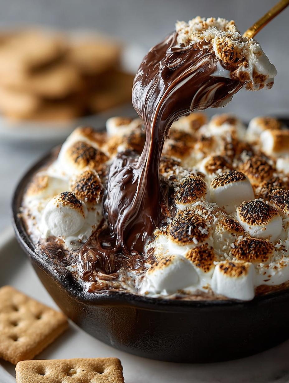 Delicious Traeger Smores Dip for Ultimate Indulgence - Traeger Smores Dip - main visual representation