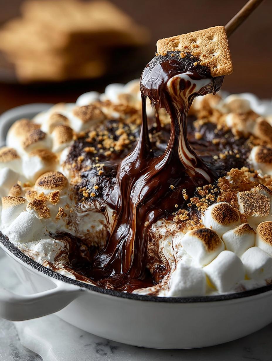 Delicious Traeger Smores Dip for Ultimate Indulgence - Traeger Smores Dip - additional detail