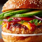 Turkey Burger with Chipotle
