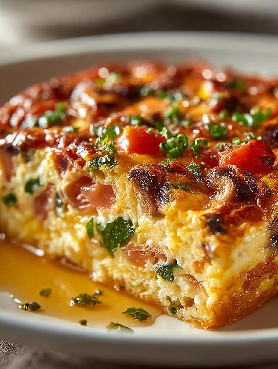 Veggie Packed Breakfast Casserole