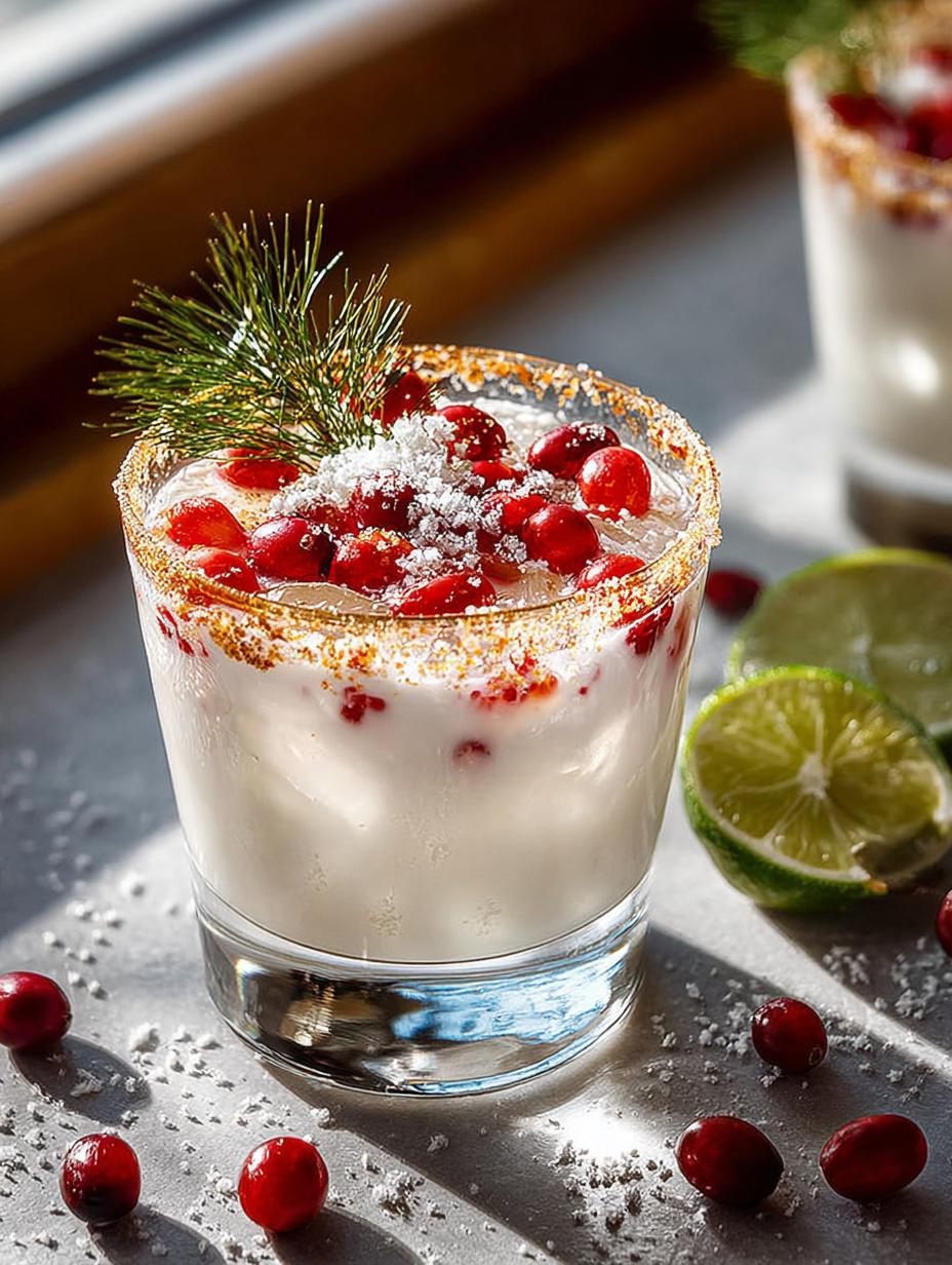 White Christmas Margarita