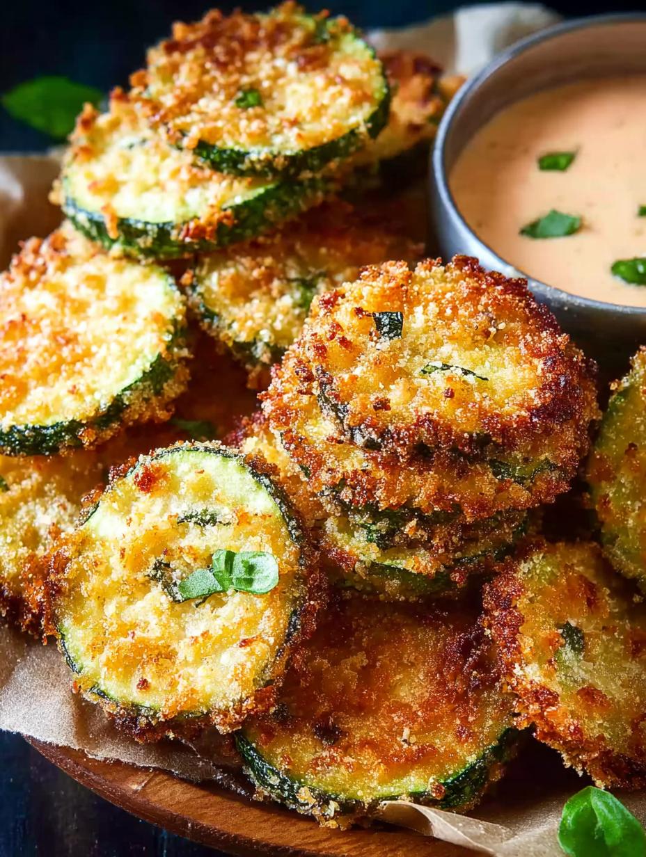 Zucchini Parmesan Crisps