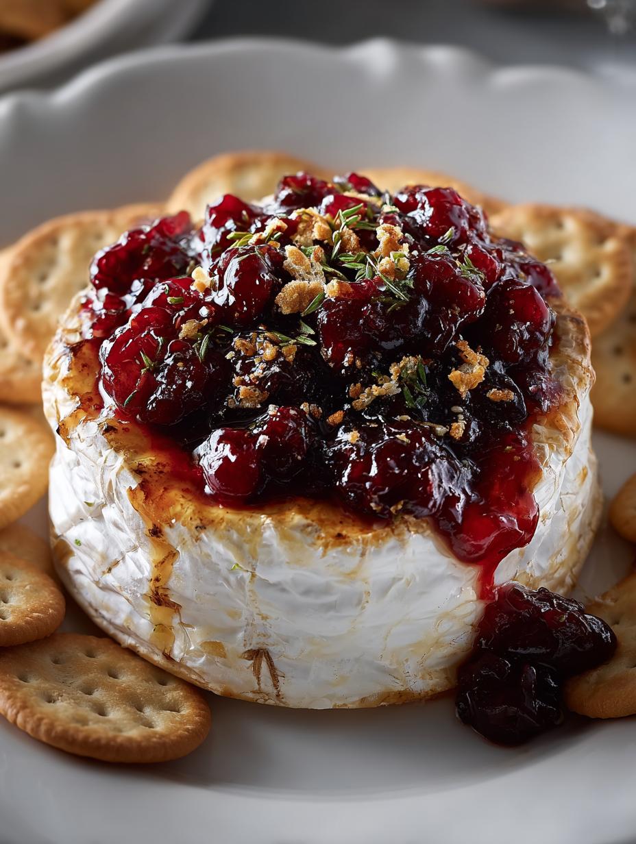 Baked Brie with Cherry Jam: 5-Star Appetizer Delight - ?utm Source=rss&utm Medium=rss&utm Campaign=baked - main visual representation