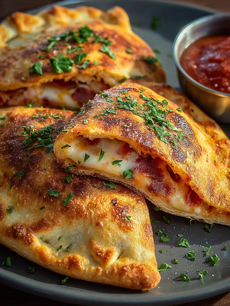 Air Fryer Calzones