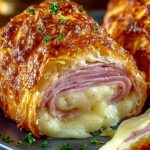 Air Fryer Ham Cheese