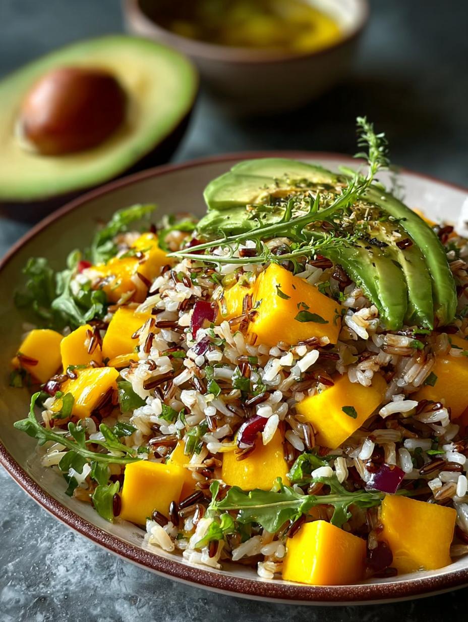 Avocado Mango Wild Rice: 5 Reasons to Love This Dish 6 Avocado Mango Wild Rice: 5 Reasons to Love This Dish - Avocado Mango Wild Rice - additional detail