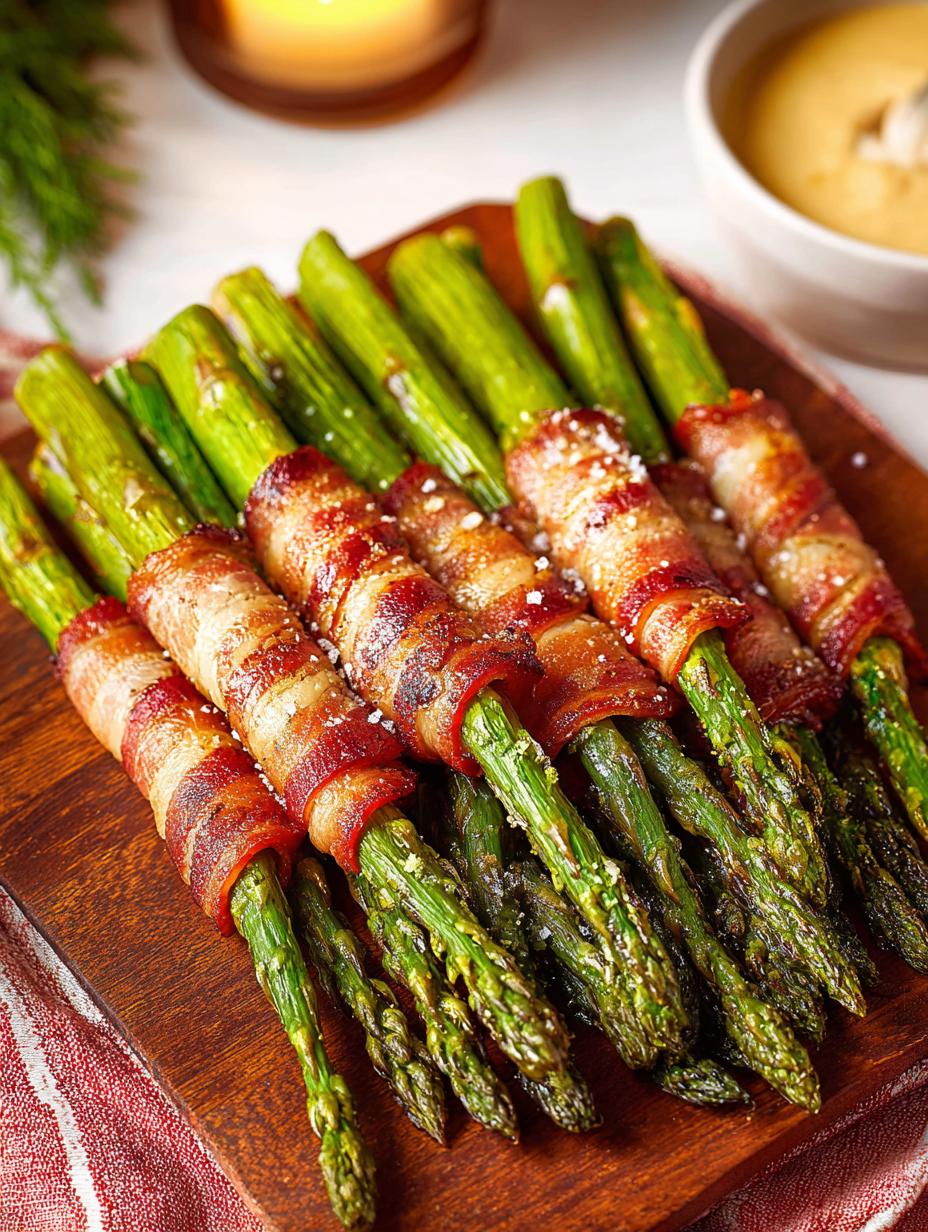 Bacon Wrapped Asparagus: 7 Crispy Bundles to Savor 6 Bacon Wrapped Asparagus: 7 Crispy Bundles to Savor - Bacon Wrapped Asparagus - additional detail