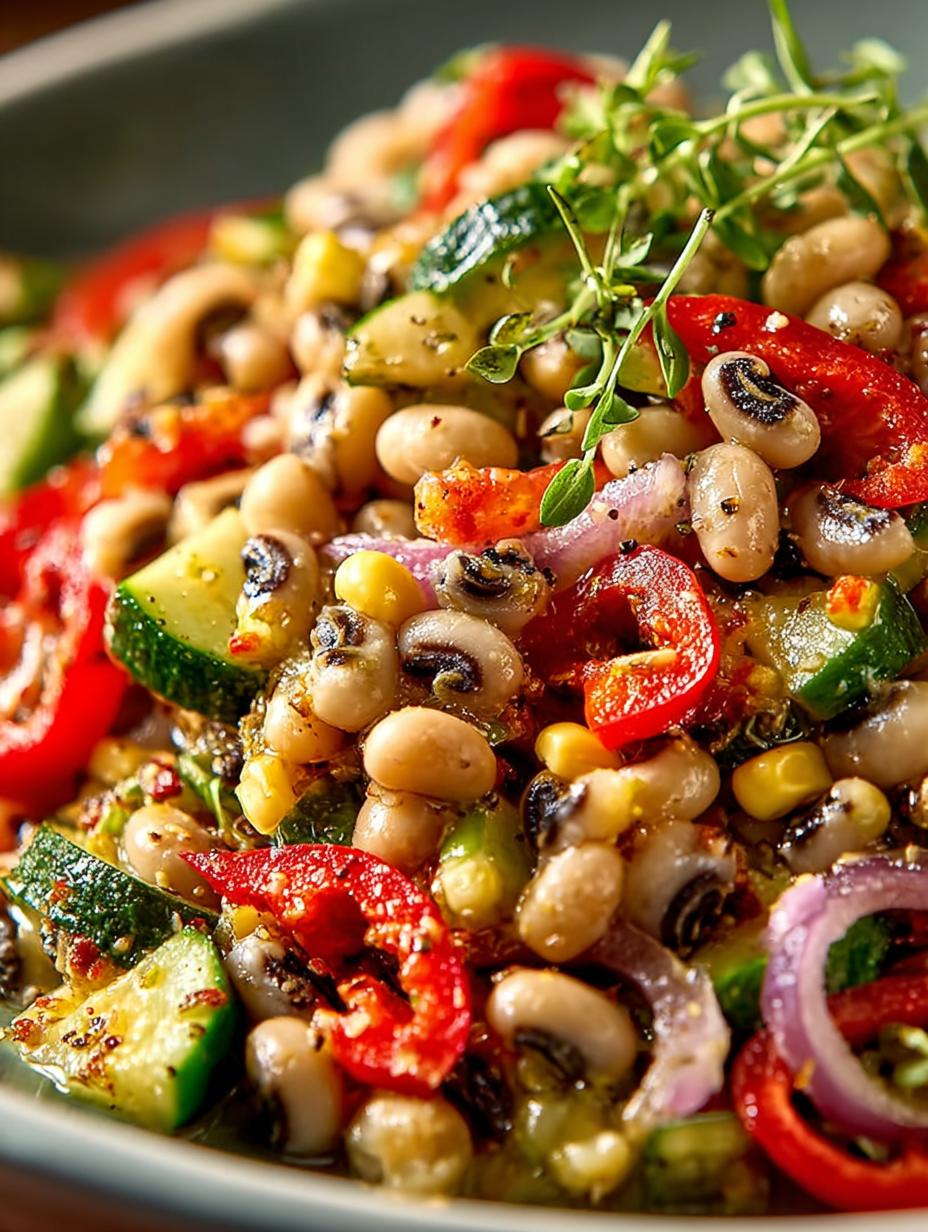 Black Eyed Pea Salad