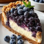 Blueberry Crumble Cheesecake