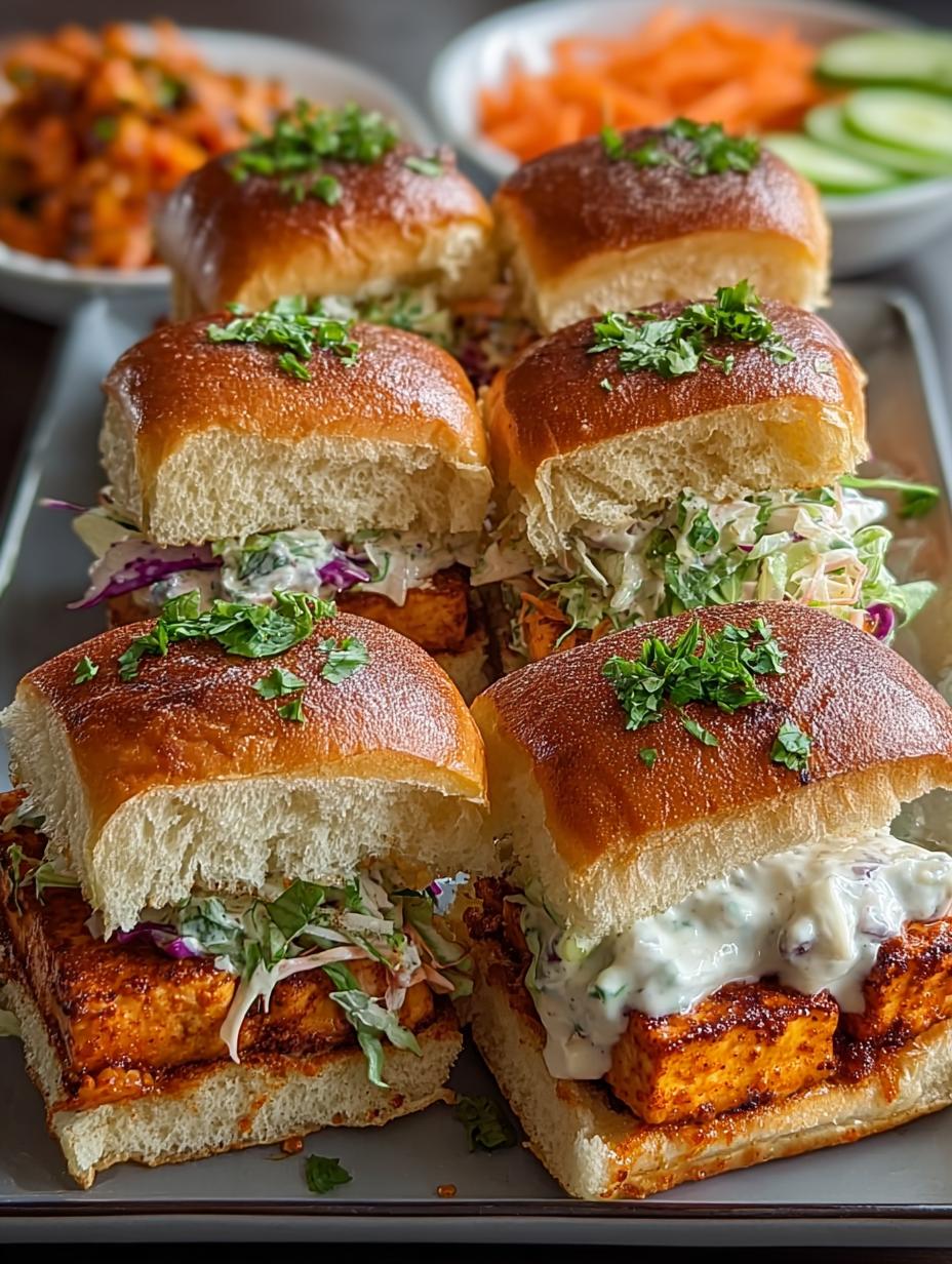 Buffalo Tofu Sliders: 6 Irresistible Comfort Food Bites - Buffalo Tofu Sliders - additional detail